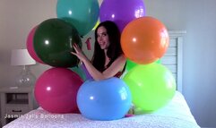 Cum Countdown JOI Balloons with Nail Popping & Helium