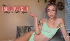 12 DAYS OF WHY I HATE YOU - DAY NINE