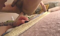 Epic Assplay Elbow Deep Anal DOUBLE FISTING - Spitting Balls Licking - Part 3 -