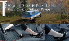 What the Stuck in Patent Leather Vince Camuto Stiletto Pumps (mp4 720p)