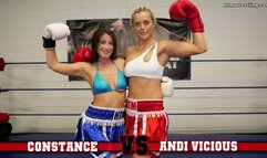 Andi Vicious vs Constance Foxy Boxing