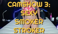 Cam Show 3 Sexy Smoker Stroker Trans Lola Minaj Smoking WMVSD
