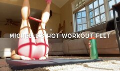 Michelle's Hot Workout Feet