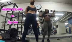 Giant Gym Girls vs Tiny Perv