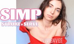 Simp Seduction Stroke + Serve Worship Goddess VivienVee! My sexy face and eyes cast a spell Mindfucked into giving it all up and serving Goddess VivienVee become even more addicted to me