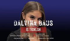 Dalvina Baus Is Ticklish - Part 2 - Upper Body Tickling - Short