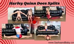 Harley Quinn Does Splits - Costume Flexibility Fetish