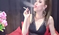 Smoking Teacher Gives The First Lesson