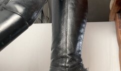 Tramplegirls Buffalo T24400 Plateau Boots - POV and underglass views on my well worn Boots - HD Quality