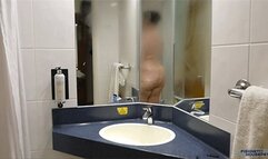 Spying On Coworker In The Shower (WMV)