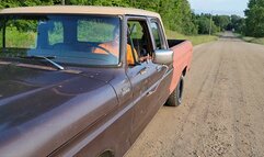 Shay cranking 78 Ford truck and smoking