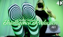 Spiral Socks Intelligence Reduction JOI - 4K