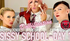 SISSY SCHOOL DAY 1 - DOLLIFICATION