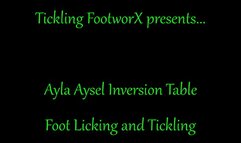 Ayla Aysel Inversion Foot Licking and Tickling