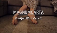 Footjob With Cece 2