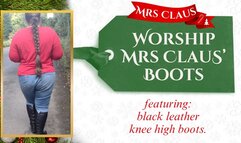 Worship Mrs Claus' Boots