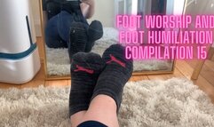 Foot Worship and Foot Humiliation Compilation 15