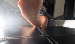 Tiny Human On Giantess Foot Rest POV 1080 smaller