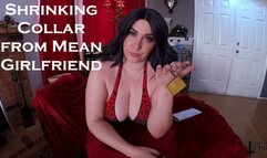 Shrinking Collar from Mean Girlfriend WMV NOT VR! - A Magic Shrink JOI Cum Countdown to Multiple Orgasms from Cruel Giantess