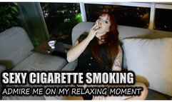 Real cigarette break amateur video