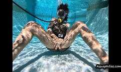 Aquaphilias- Mya Pleasure- Underwater SCUBA Orgasm Training- Part 2