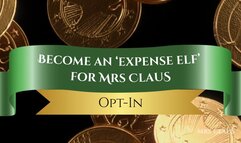 Become an 'Expense Elf' - Opt-In