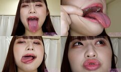 Misono Miizuhara - Erotic Long Tongue and Mouth Showing - 1080p