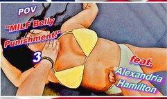 POV: MILF Belly Punishment! 3