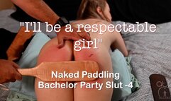 I will be a respectable Girl - Naked Paddling -Bachelor Party Slut 4 - 1080p