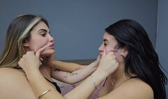 MF FETISH - SQUEEZING YOUR FACE PART 04 - TOP GIRLS DEBORA SANTOS; LARISSA JK - CLIP05