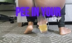 Pee in your Cup