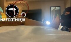 Macy's 1st Foot Worship Session with Thafootninja POV