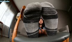 Honey Bear sock strip - MOV