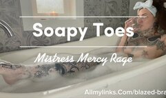 Soapy Toes, Foot Fetish Soft Femdom