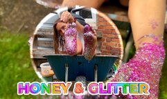 Sticky Honey and Glitter Feet (MOV HD)