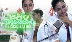 Doctor Xhyvette's POV Defibrillator Resuscitation 4k