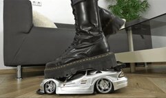 Crushing your RC car under my Dr Martens boots (small version)