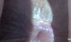 My butthole in close up in natural color