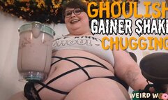 Ghoulish Gainer Shake Chugging - MP4