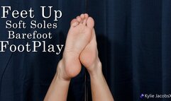 Feet Up Soft Soles Barefoot FootPlay - Kylie Jacobsx - MP4 1080p HD