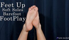 Feet Up Soft Soles Barefoot FootPlay - Kylie Jacobsx - WMV 1080p HD