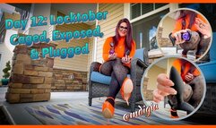 LOCKTOBER DAY 12: EXPOSED, CAGED & PLUGGED