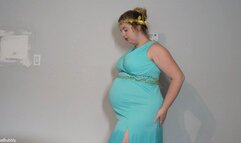 Pregnant Goddess Belly and Belly Button Worship