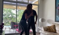 Alison's First Time Ballbusting