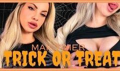 Trick Or Treat Mailtimer (Blackmail Fantasy Games) 480MP4 - Play a hot blackmail game (TRICK OR TREAT MAILTIMER) with a bratty blonde sexy Goddess