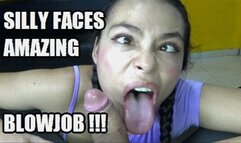 SILLY FACES BLOWJOB 231022B SARAI MAKING SILLY FACES WHILE SUCKING COCK HD MP4