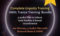 Complete Unpotty Training Super Bundle - ABDL Diaper Trance Incontinence Training, Audio Only