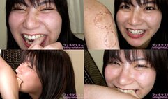 Nonoka Akari - Biting by Japanese cute girl part1 bite-272-2 - MOV 1080p
