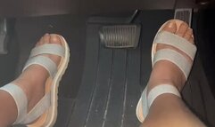 Driving with Sandals On