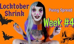 Locktober Chastity Pussy Spreading Week # 4